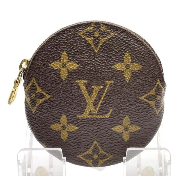 Louis Vuitton Monogram Porto Monnaie Round Coin case W/Box - Picture 2 of 14
